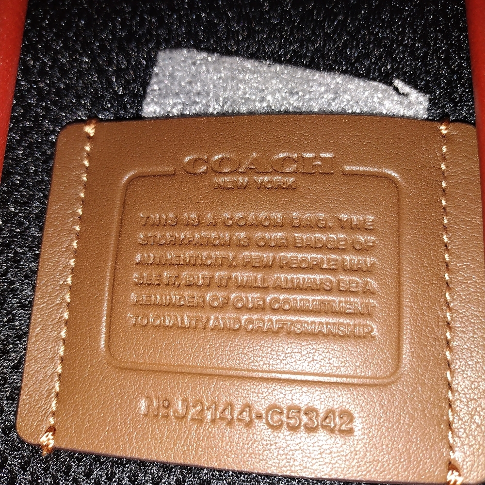 Coach League Flap Backpack In Colorblock - Picture 6 of 10